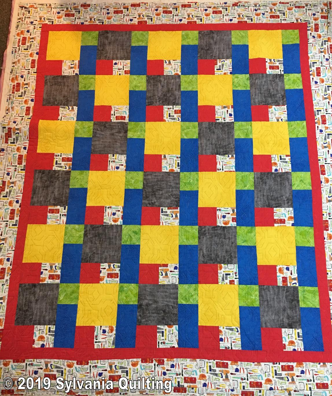 Sylvania Quilting Jackson's Tool Quilt