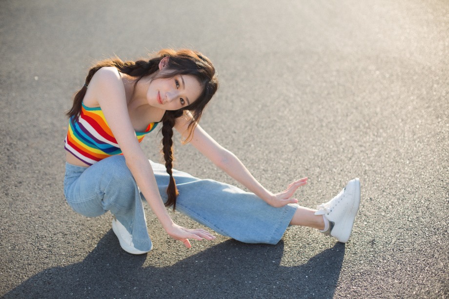 Gallery - Chinese model - braid girl - P4