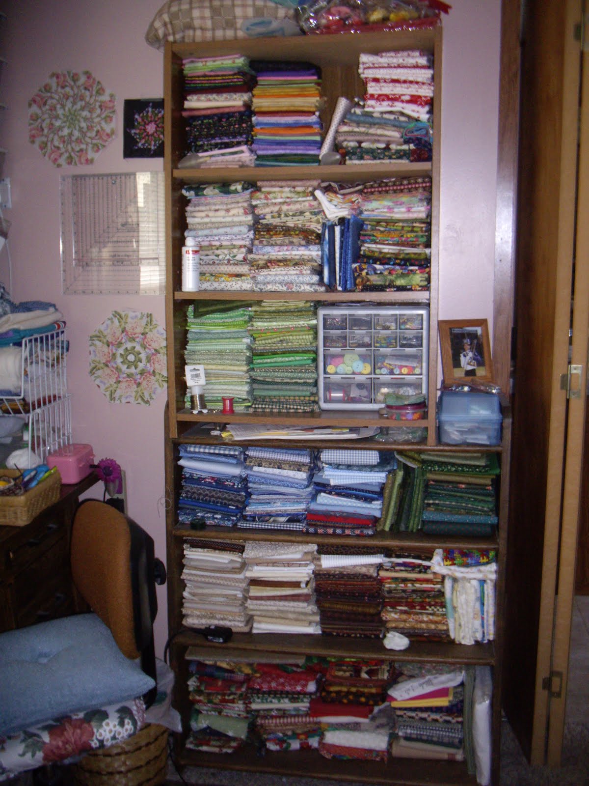 Mi mundo en Telas, Acolchados y Retazos: Mi Oficina!