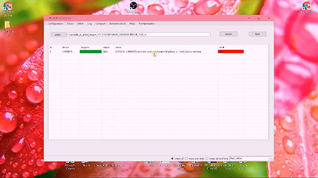 rom file flashed successfully flashed successfully