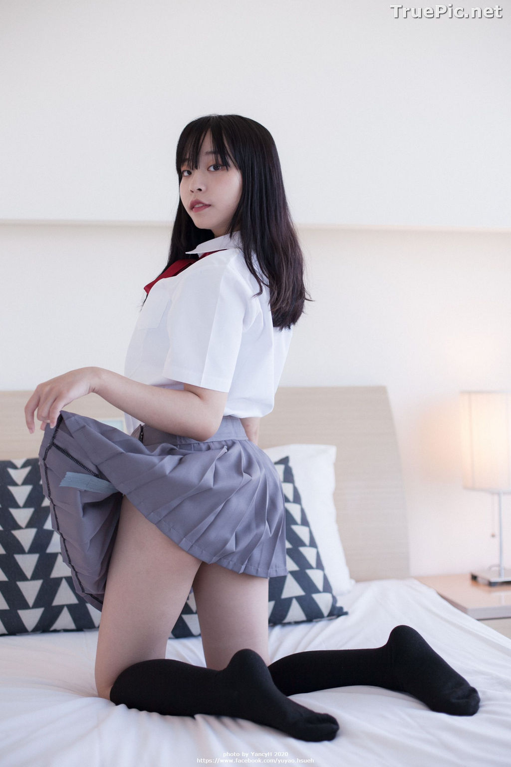 Image Taiwanese Model - Niku - Concept Naughty Schoolgirl - TruePic.net - Picture-1