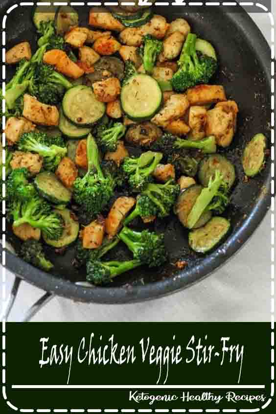 Easy Chicken Veggie StirFry Delicious and simple slow cooker recipes