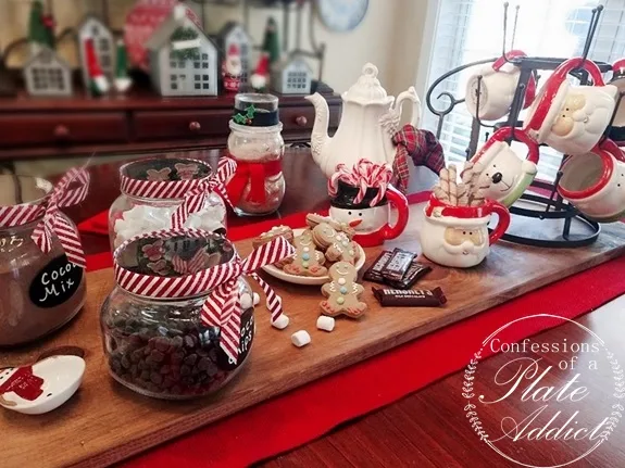 Candy Cane Hot Cocoa - On My Kids Plate