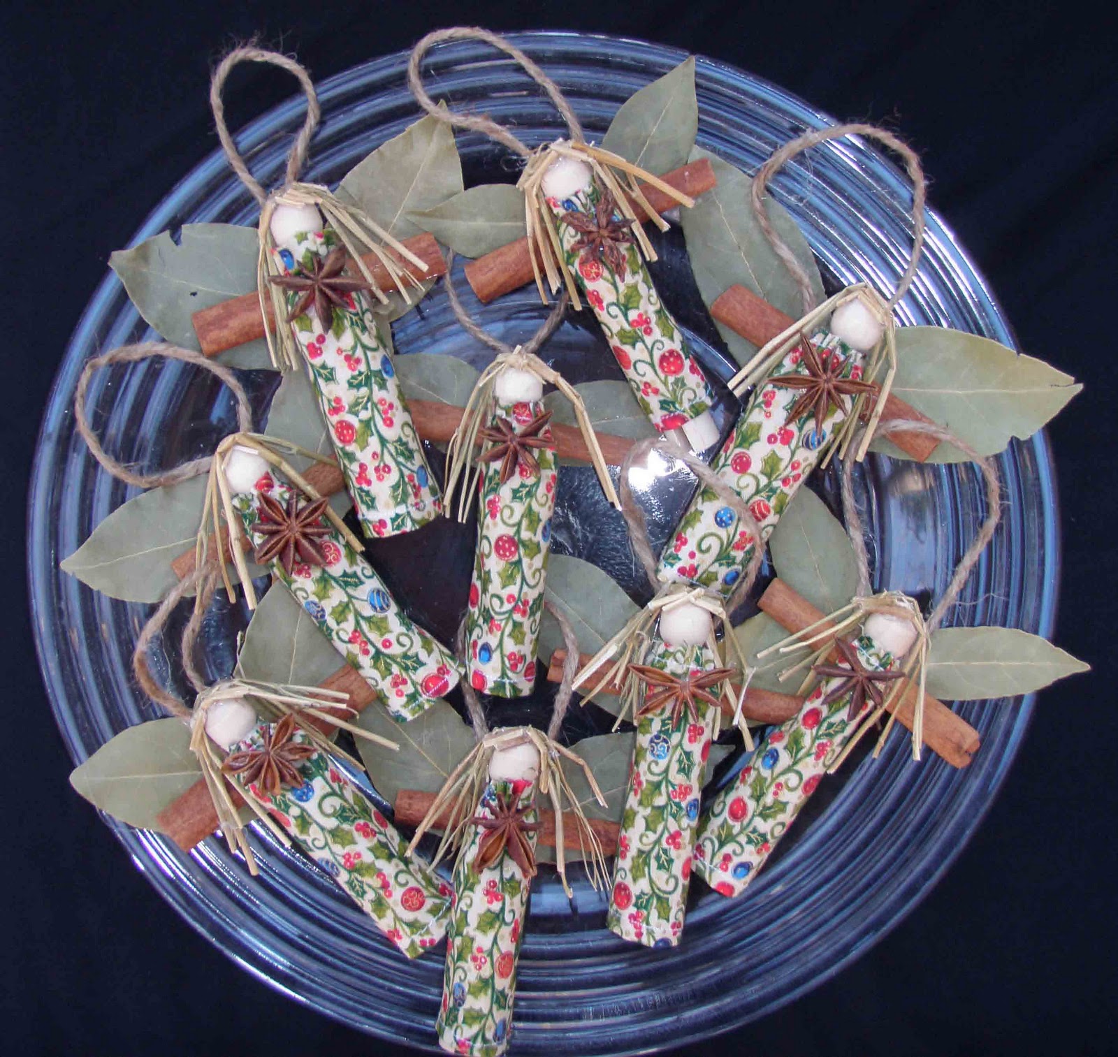 Crack of Dawn Crafts Herb Clothespin Angel Ornament