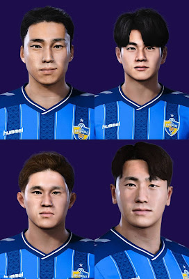 PES 2021 South Korea Facepack by ykor3516