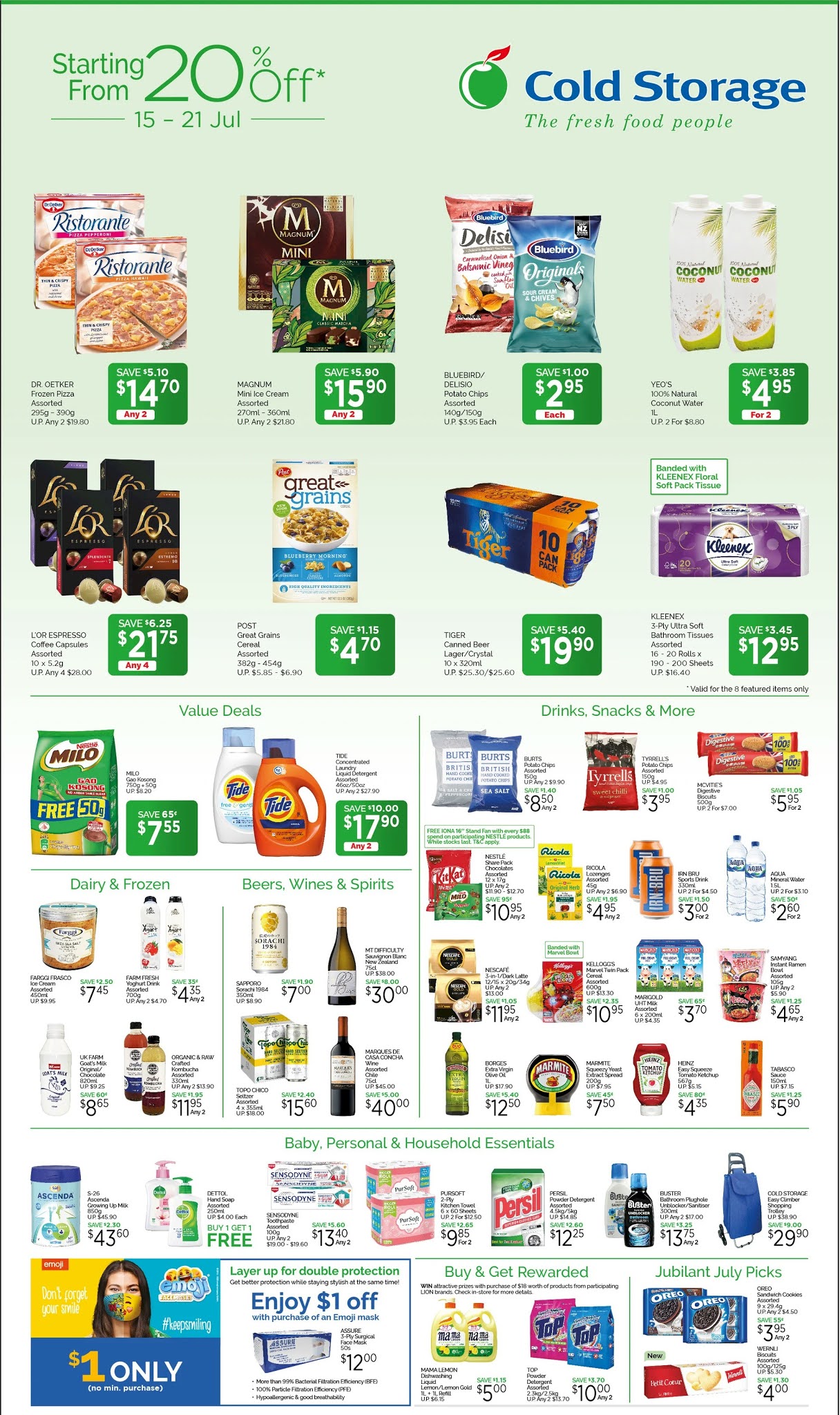 Cold Storage Weekly Special Offers From 15 21 Jul All Singapore Deals