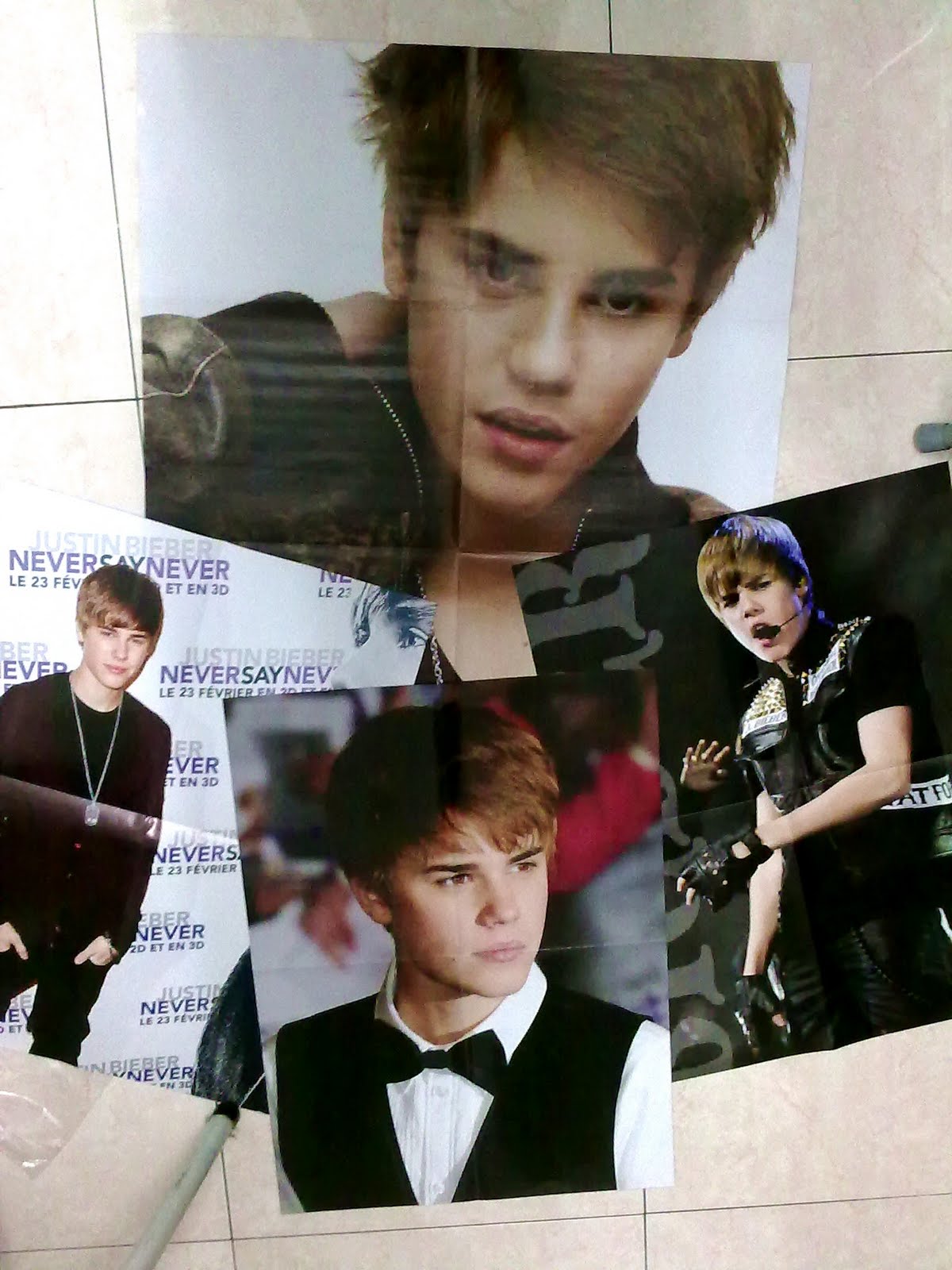 Amanda's Blog: Justin Bieber poster collection