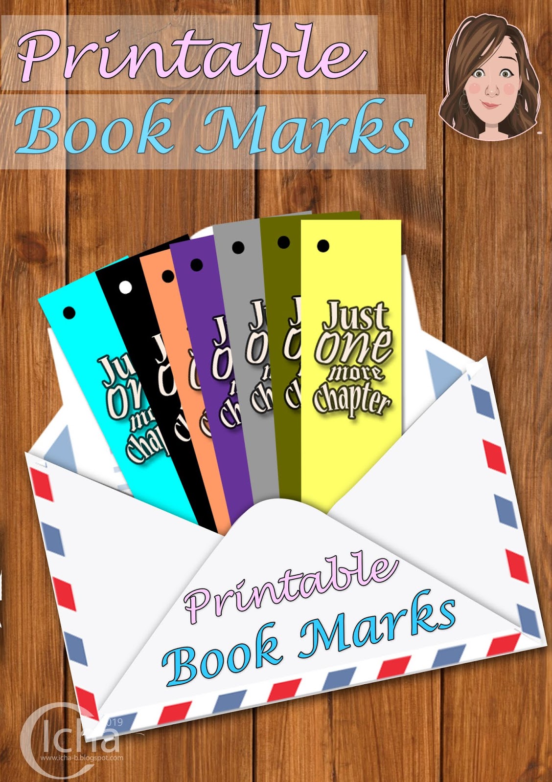 Free "Just One More Chapter "Bookmarks