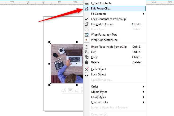 Cara Memasukkan Gambar Kedalam Objek Menggunakan CorelDraw