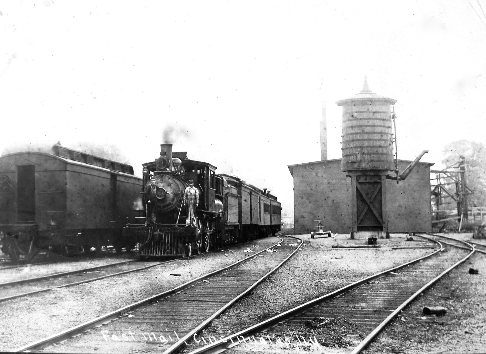 Vintage Railroad Pictures Timetable for Erie and Central New York
