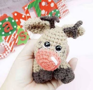 PATRON GRATIS RENO AMIGURUMI 45615