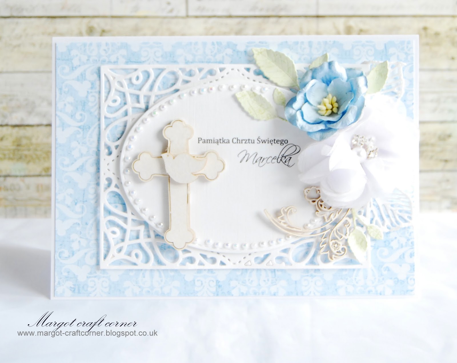 Scrap and Craft Christening cards