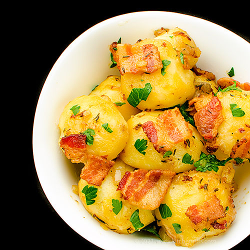 Bacon-Braised Potatoes