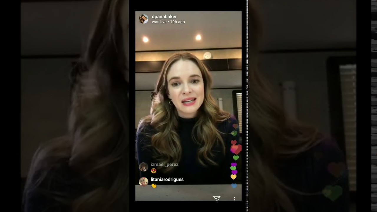 DC COMICS AND ARROWVERSE : Danielle Panabaker | Instagram Live Stream