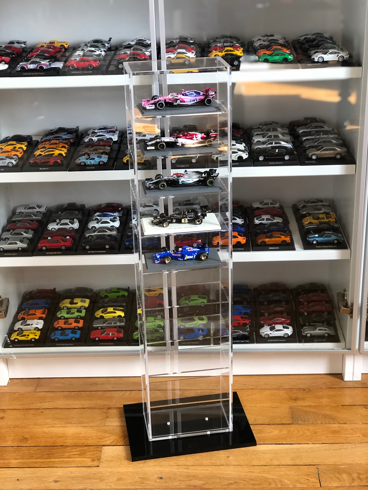 Vitrine de voiture modèle 1:18 