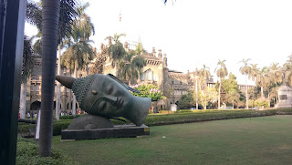 The Musem in Mumbai. One of the biggest museum of India for antiques present in Mumbai city