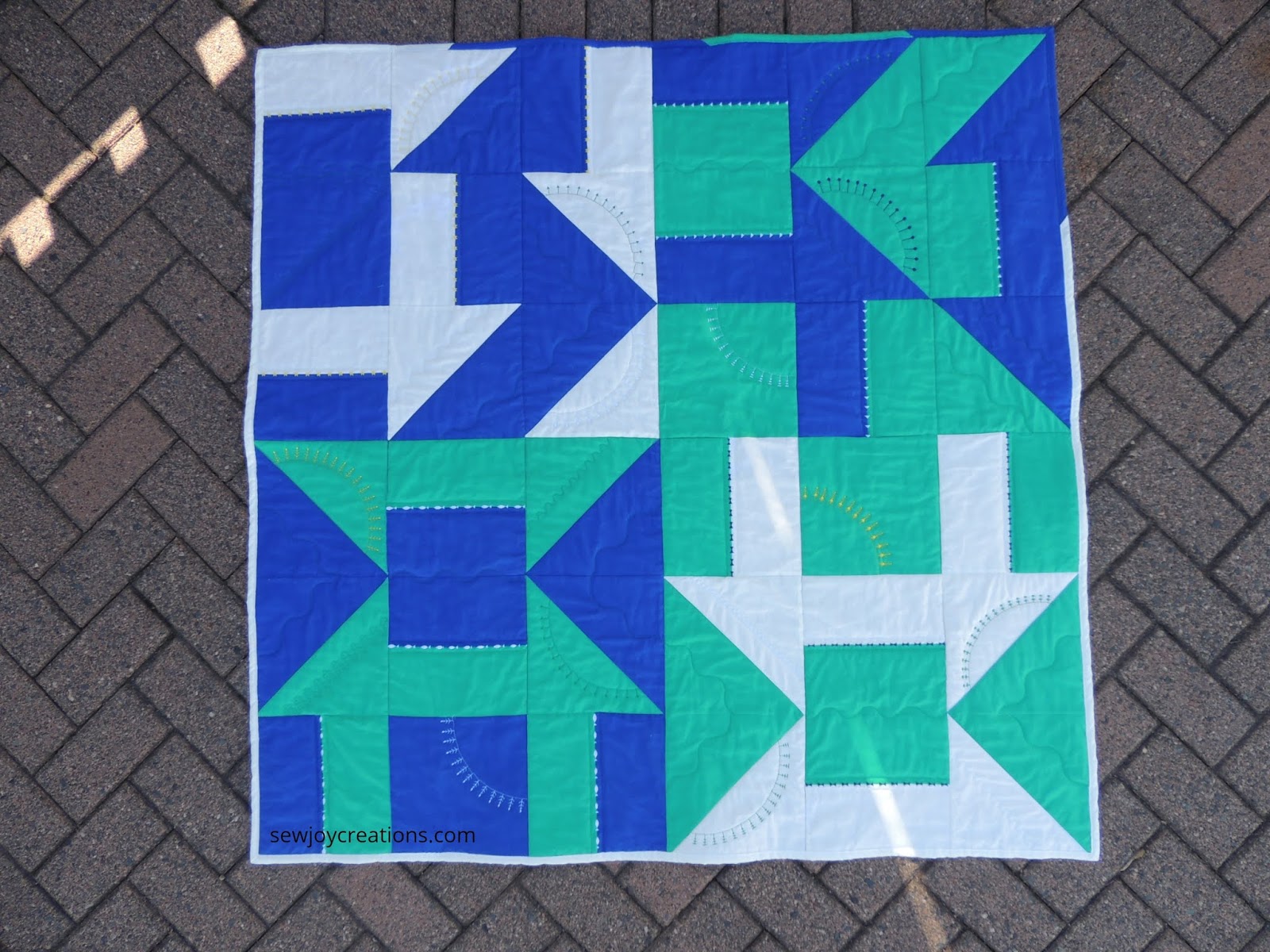 Sew Joy Modern Baby Quilt