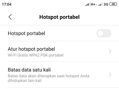  Salah satu laba memiliki perangkat android yakni ponsel tidak hanya digunakan untu Anti Hack...Cara Membuat Hotspot Seluler di Ponsel Xiaomi