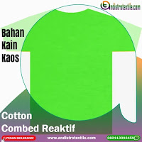 Bahan Kaos Cotton Combed 30s Tasikmalaya Harga Eceran Plus Rib