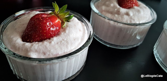 Le Blog De Cata Mousse Aux Fraises Et Mascarpone