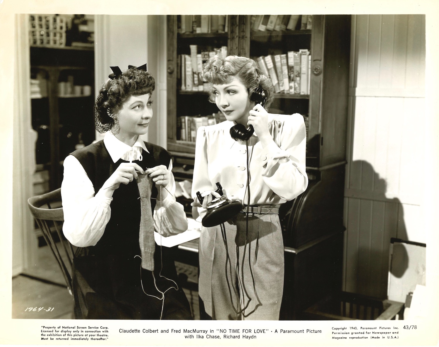 Laura's Miscellaneous Musings Tonight's Movie No Time for Love (1943