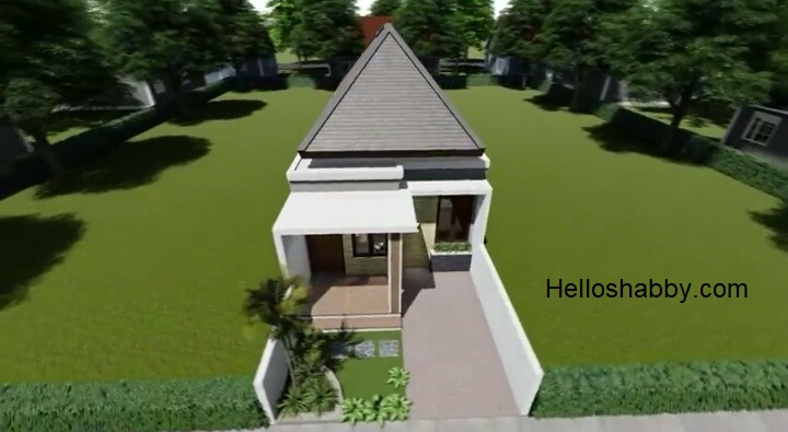 desain rumah mungil dengan halaman luas - Ian Lyman