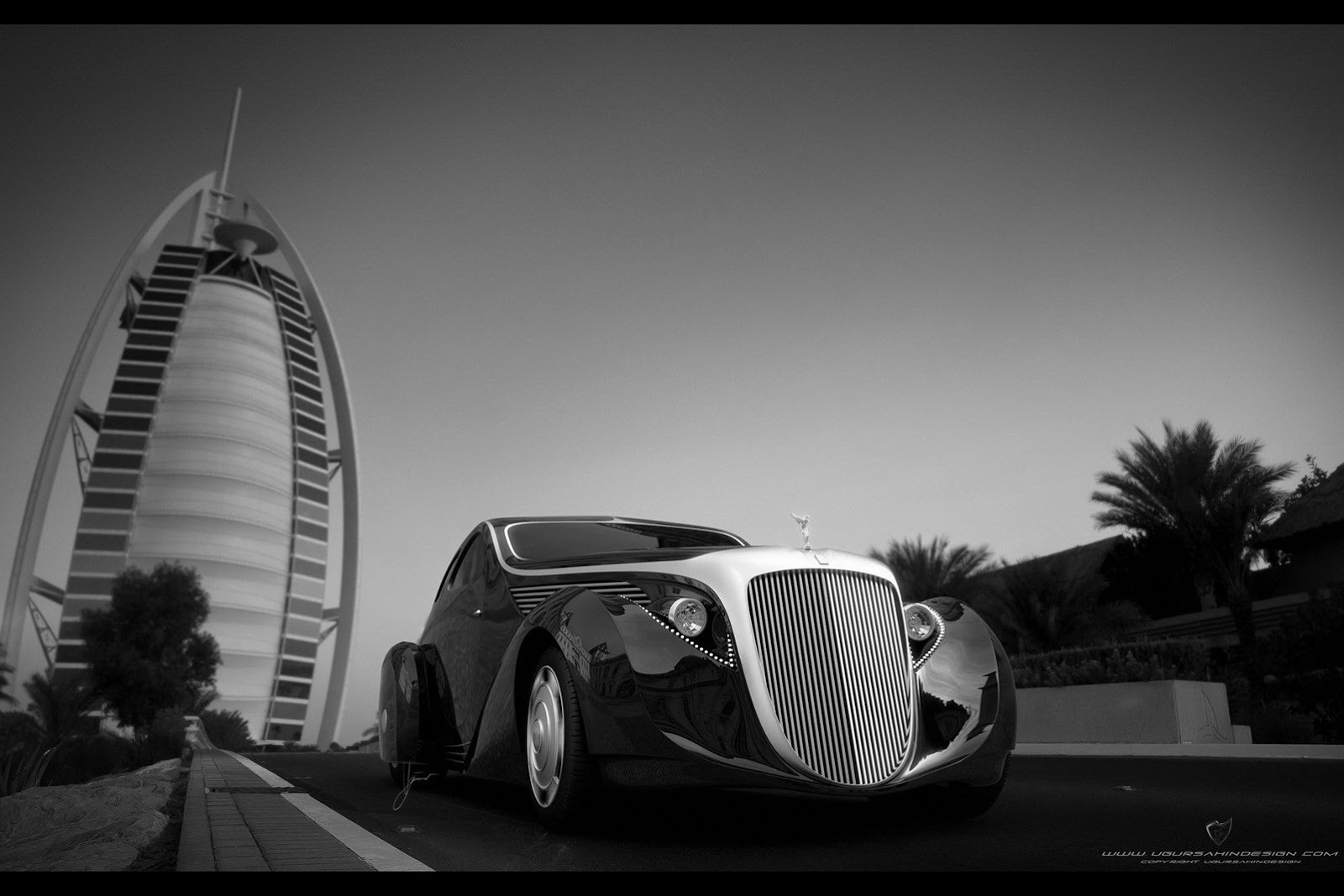 Rolls Royce aerodynamic Coupe