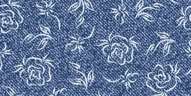 Printed Denim Fabric
