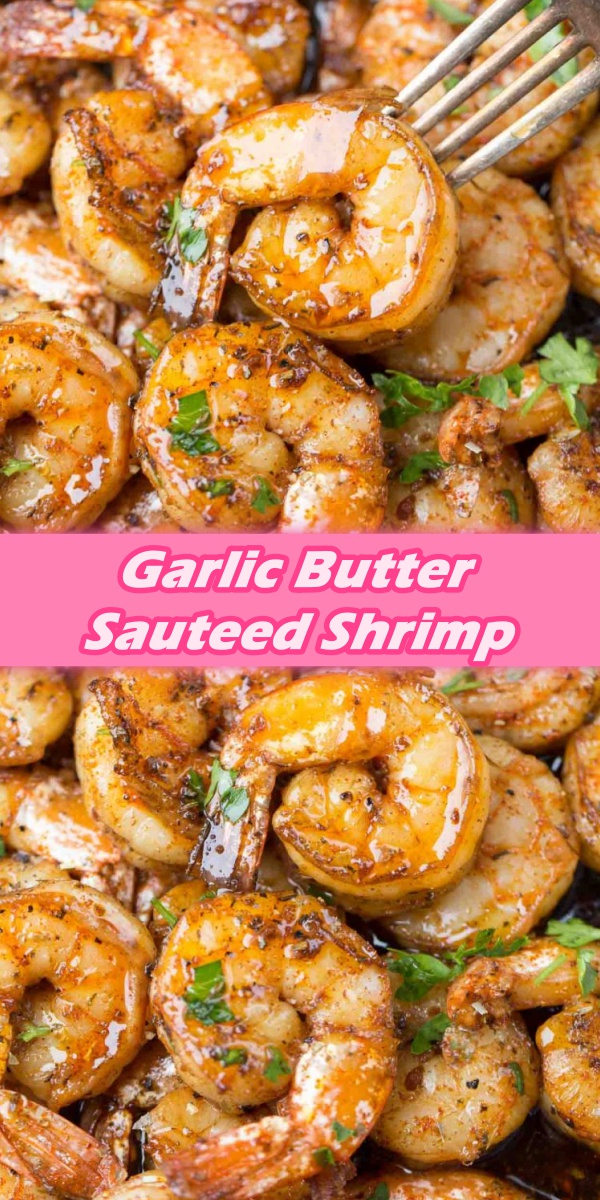 Garlic Butter Sauteed Shrimp - Yummy Yum