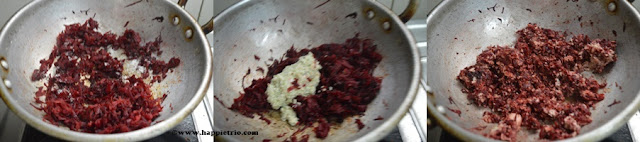 Step 2 - Beetroot Pachadi Recipe