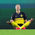 Haaland sofre lesão e desfalca o Borussia Dortmund no domingo