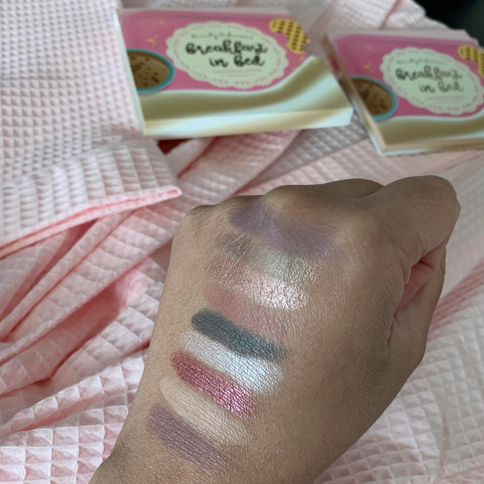 Beauty Bakerie Breakfast In Bed Eyeshadow Palette Review and Swatches