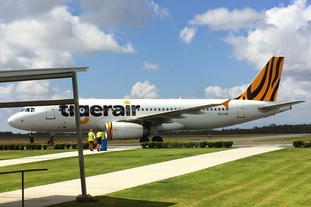 Central Queensland Plane Spotting TRIP REPORT Proserpine to Sydney to Proserpine Tigerair