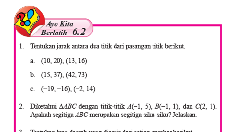 Jawaban Matematika Kelas 8 Semester 2 Halaman 22 Dengan Caranya Ayo Kita Berlatih 6 2 M4thguru