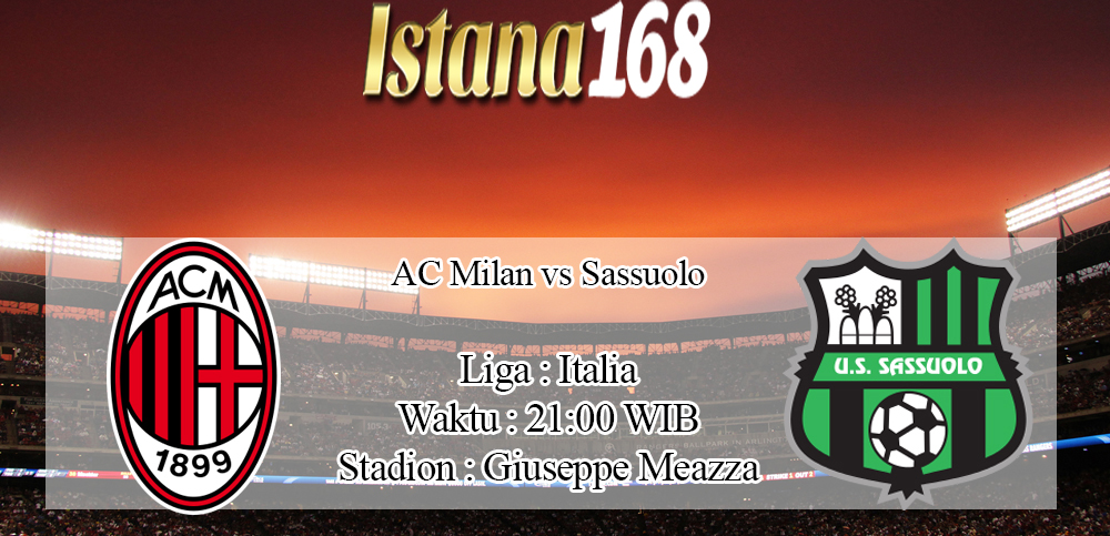 Prediksi AC Milan vs Sassuolo 15 Desember 2019