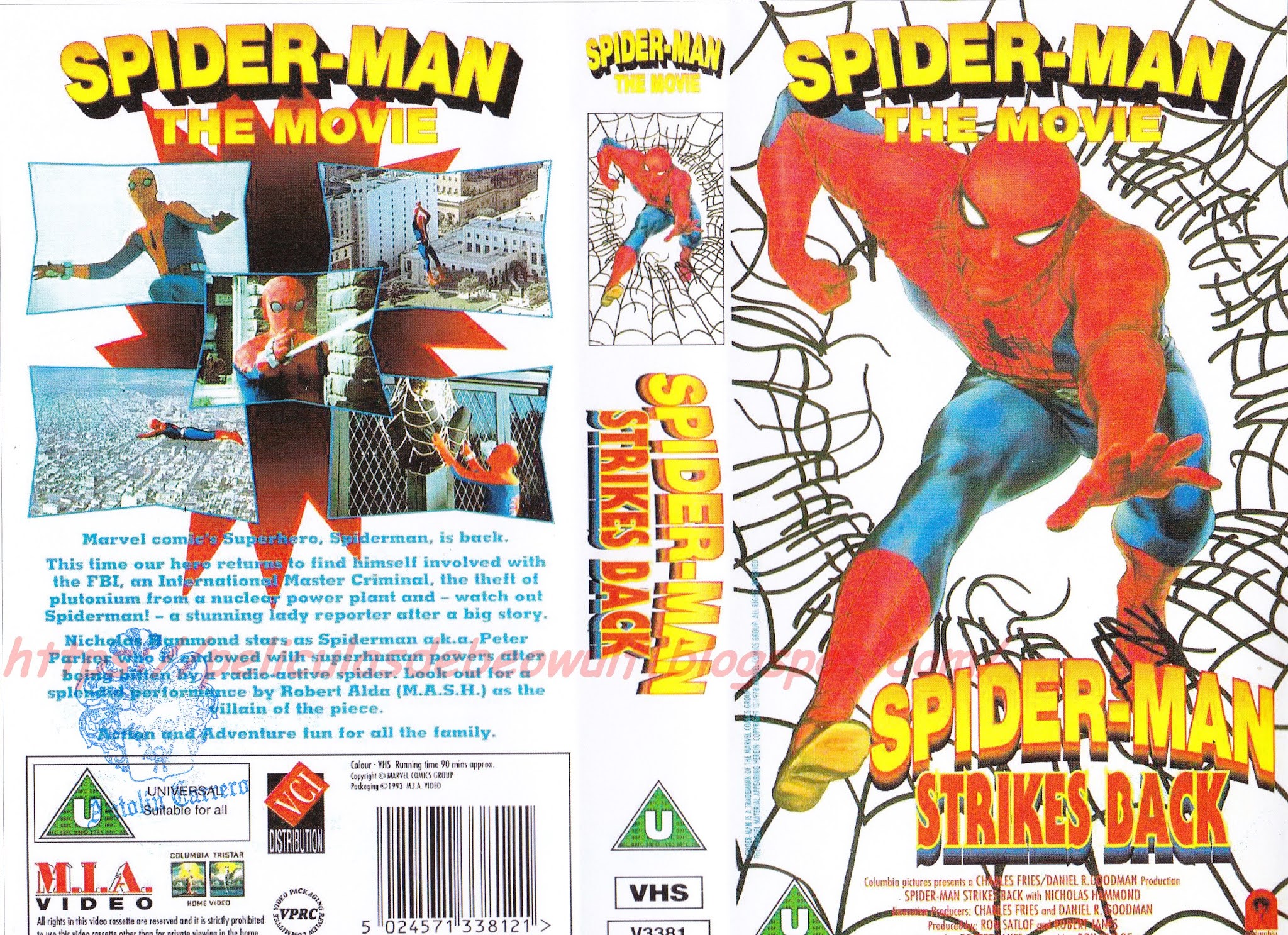 The kept man strikes back. Spider man 1977. Spider man 1977 VHS. Обложки Spider man 1977. ВХС человек паук.