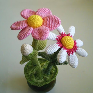 PATRON GRATIS FLOR AMIGURUMI 45184