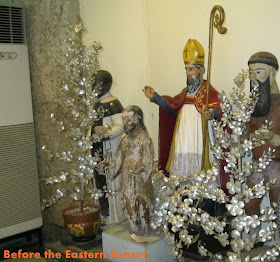 Cebu Cathedral Museum - antique images of saints