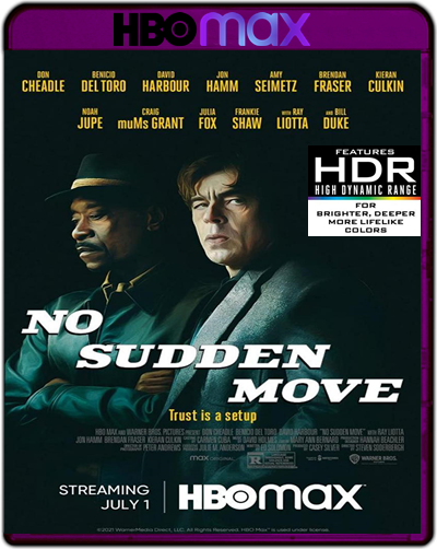 No Sudden Move (2021) 2160p HDR HMAX WEB-DL Dual Latino-Inglés [Subt. Esp] (Thriller. Drama)