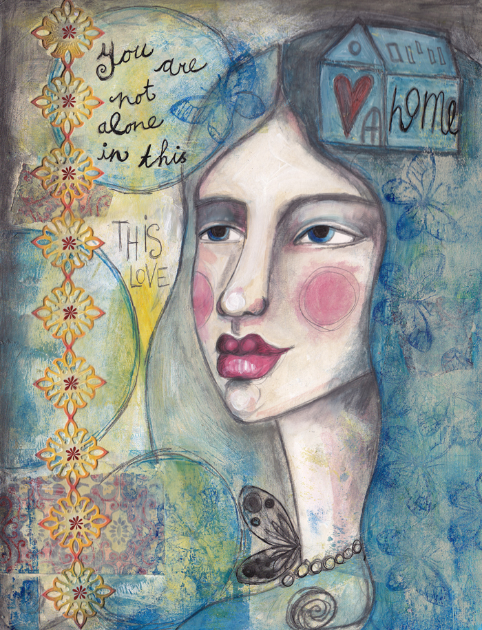 Mixed Media Art, Healing & Wellness with Willowing: You are not alone ...