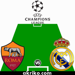 DP BBM Liga Champion Roma vs Real Madrid