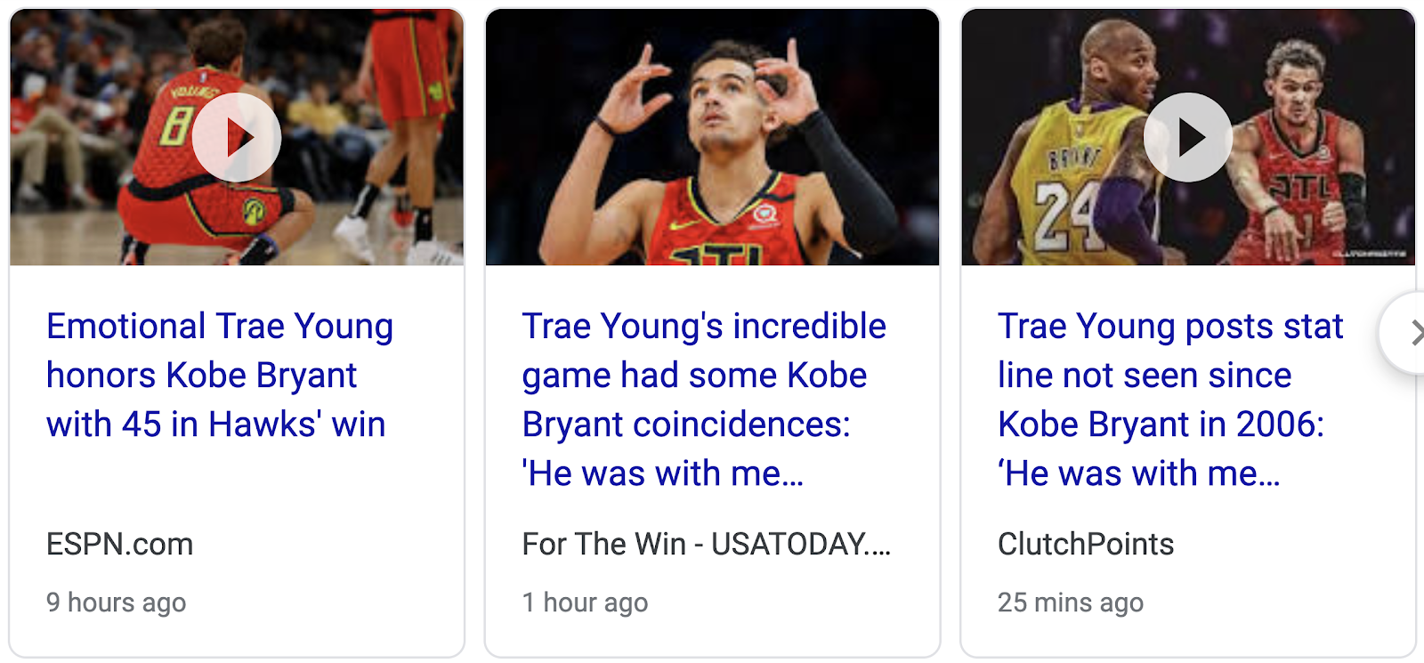 Trae Young's last conversation with Kobe Bryant — “That's one of