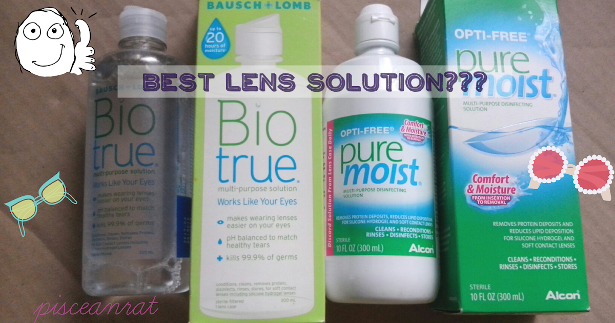 The Best Contact Lens Solution