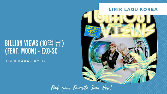 lirik lagu exo-sc 1 billion views