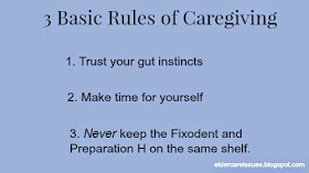 basic rules of caregiving meme