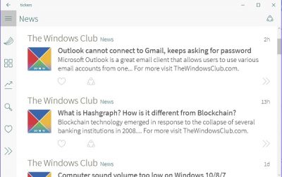 App gratuite di Windows Store per lettore RSS