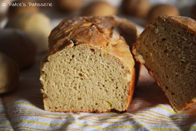 Kartoffelbrot mit Dinkel &amp; Walnüssen [Kartoffel-Reste vom Vortag verwerten]