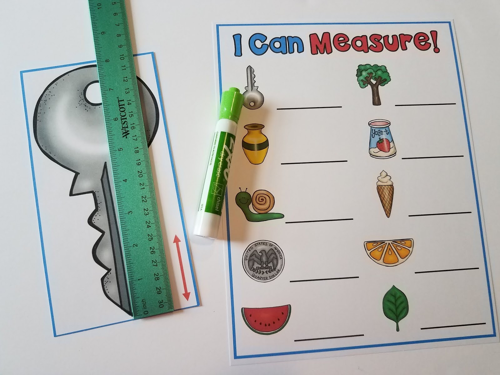 10 Measurement Centers for Kindergarten Mrs. McGinnis' Little Zizzers