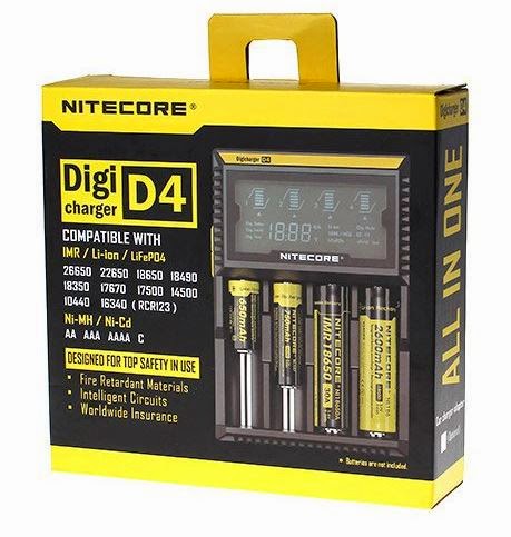 18650, 26650, 4 Channel, coupon code, deal, discount, Nitecore D4, Nitecore DigiCharger, steal, vaporjoes, VaporJoes.com