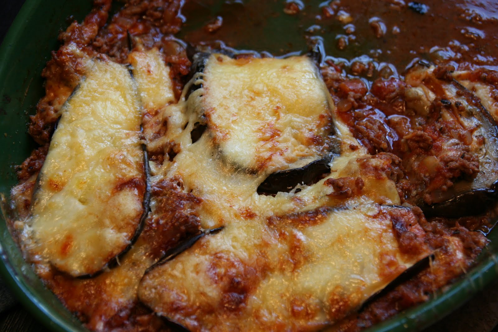 Lavkarbo og LCHF Auberginelasagne